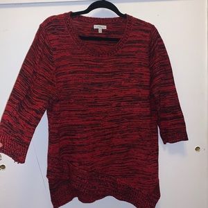 3 quarter sleeve sweater